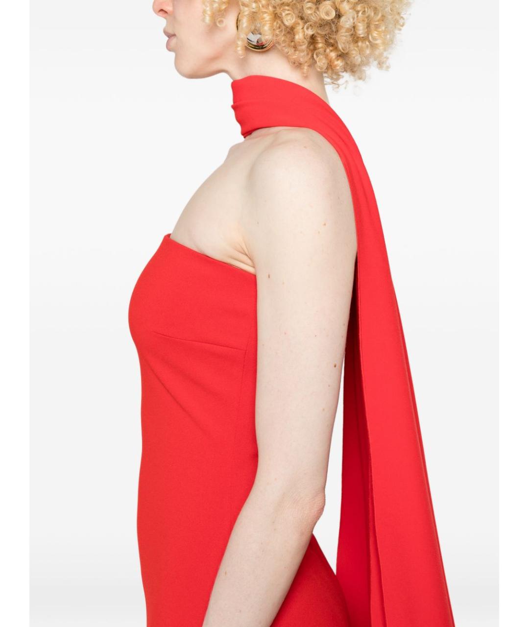 SOLACE LONDON Красное платье, фото 2
