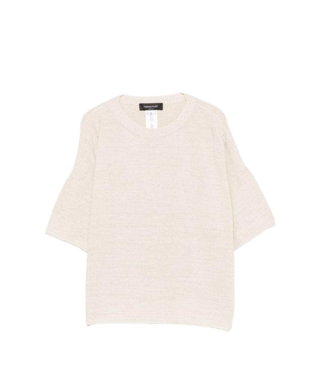 FABIANA FILIPPI Белая футболка, фото 1