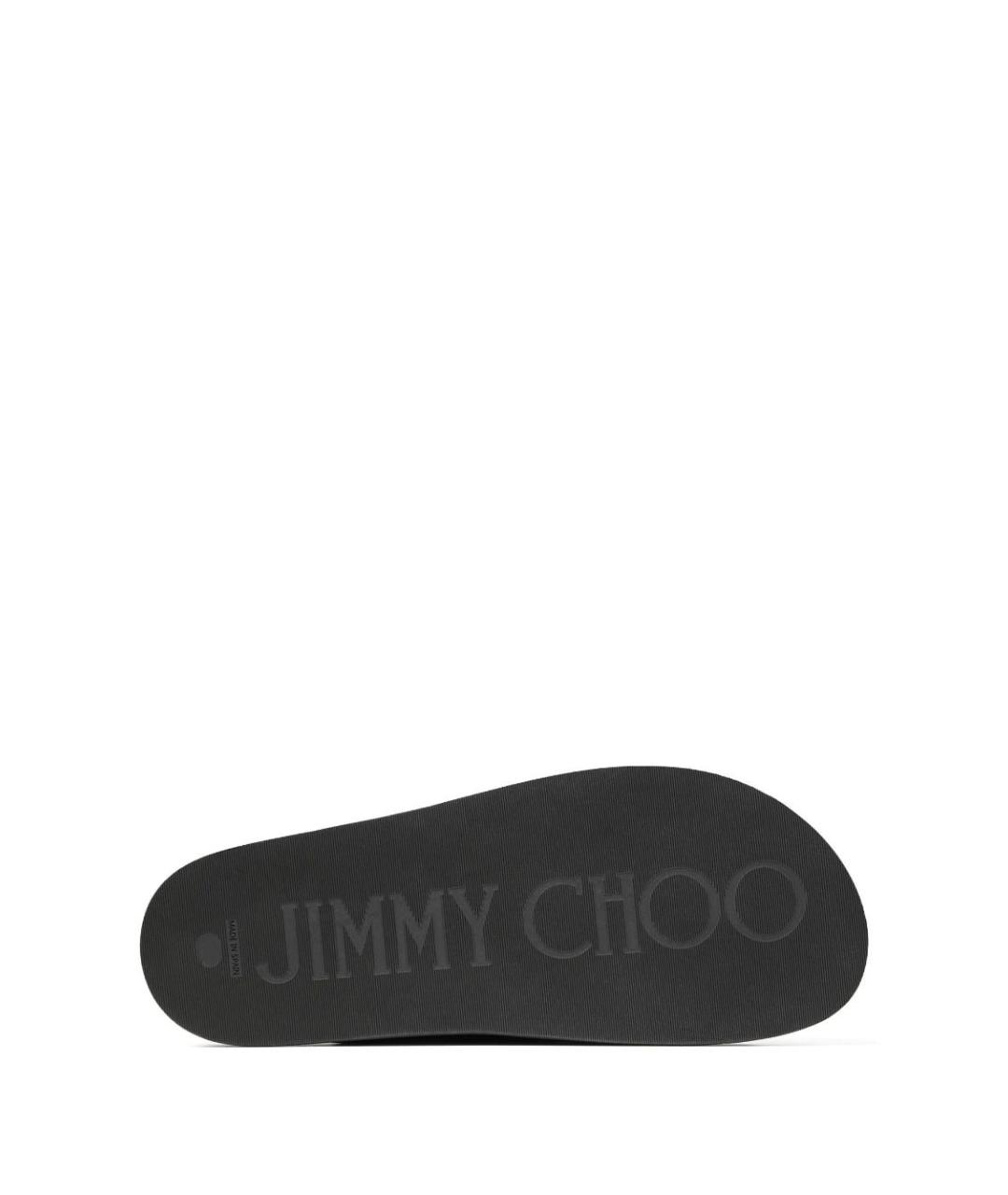 JIMMY CHOO Черные кожаные сандалии, фото 4