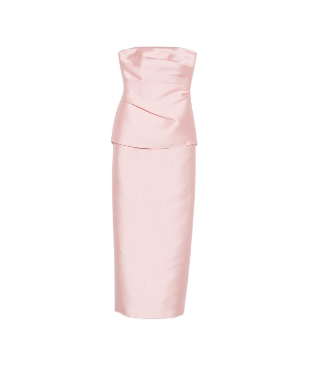 SOLACE LONDON Розовое платье, фото 1