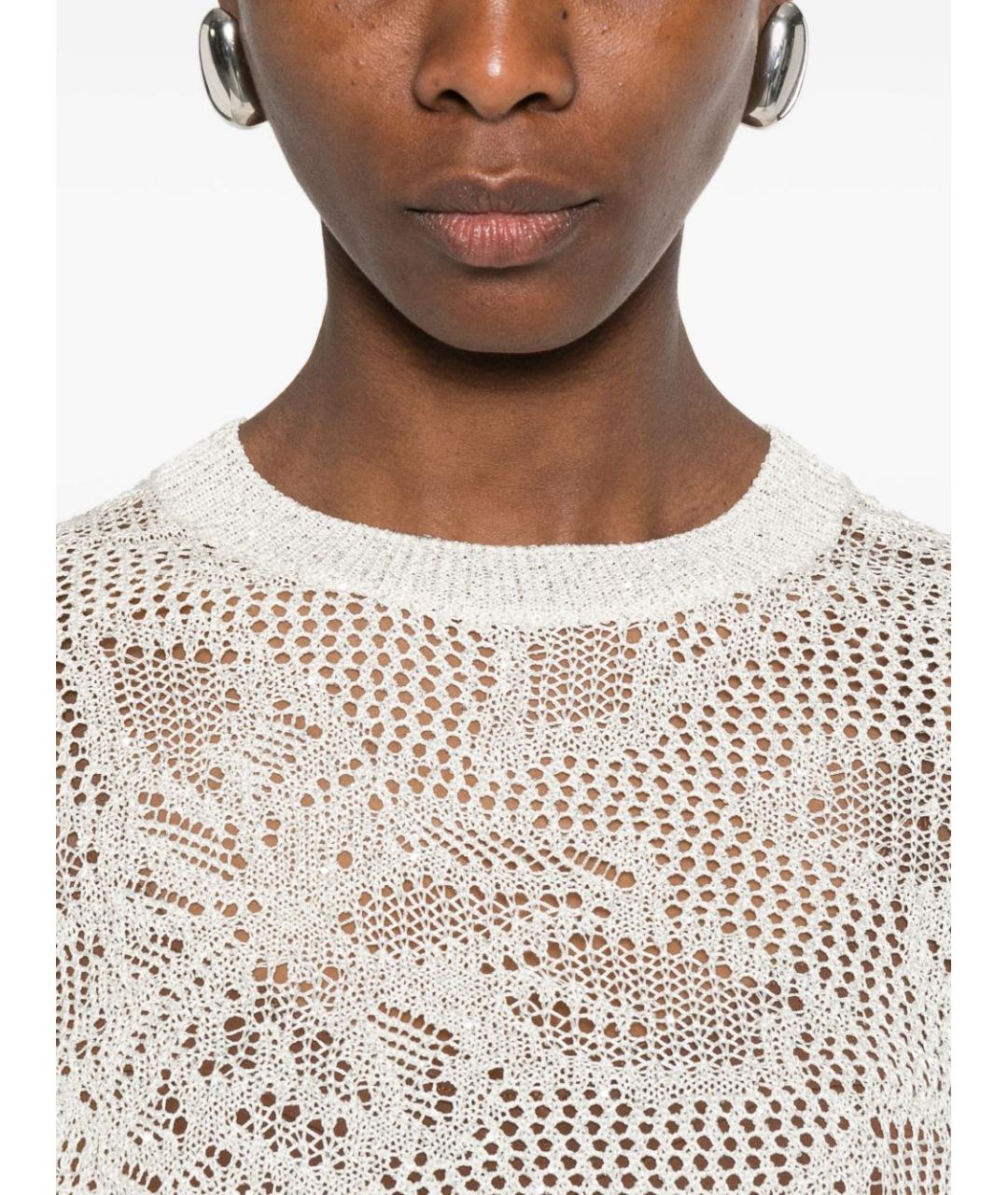 FABIANA FILIPPI Белая футболка, фото 2