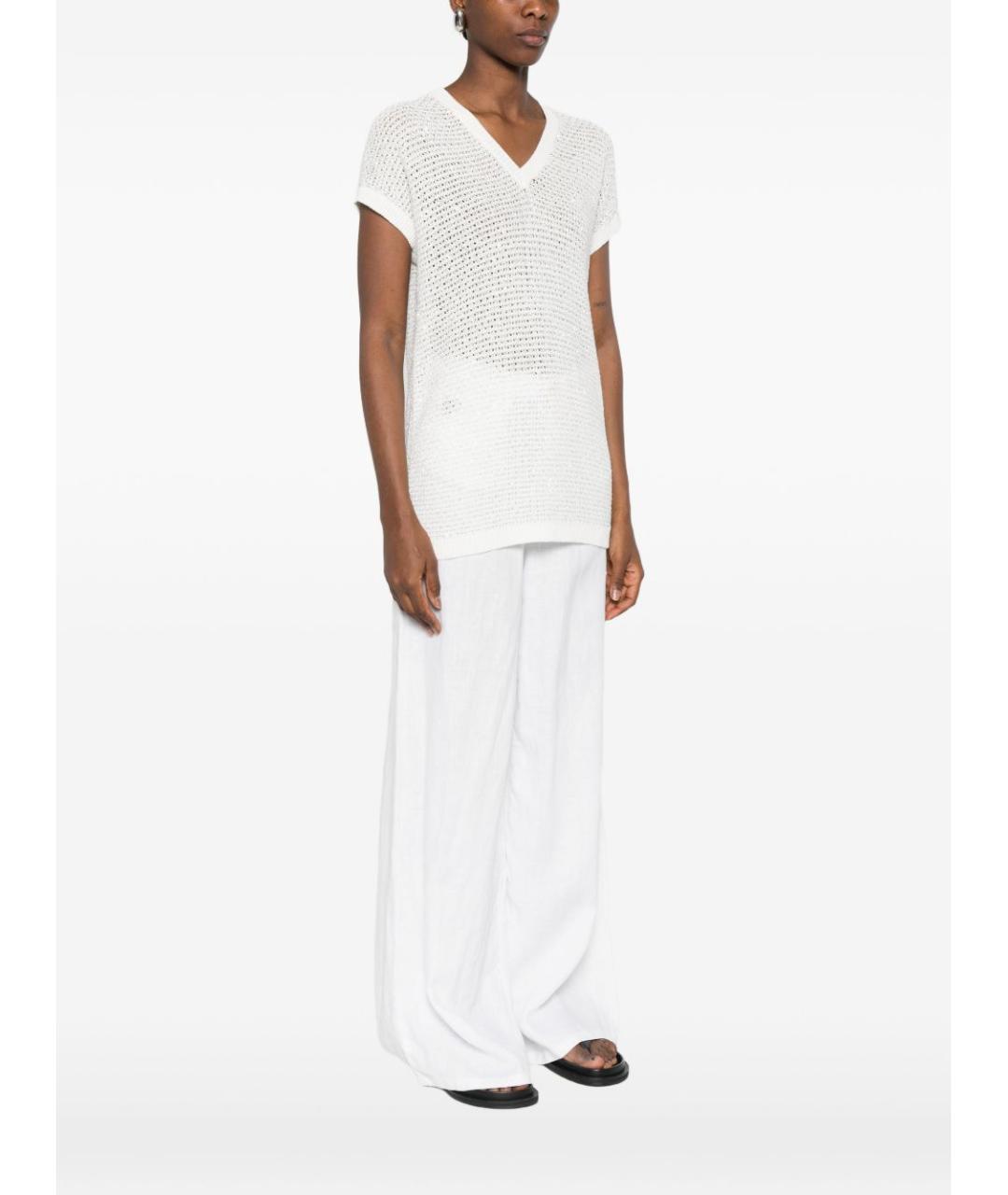 FABIANA FILIPPI Белая майка, фото 3