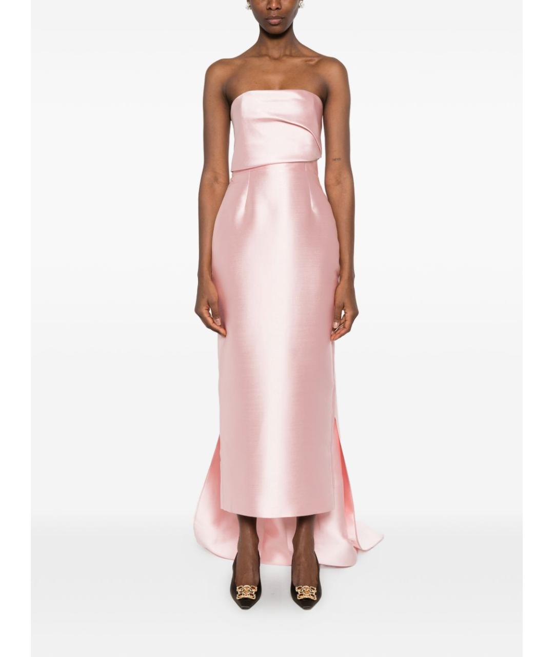 SOLACE LONDON Розовое вечернее платье, фото 2