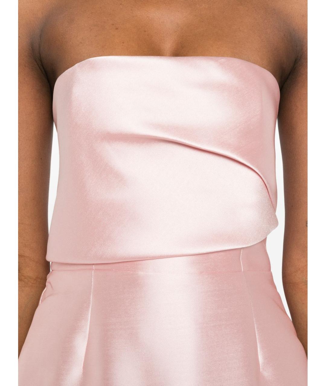 SOLACE LONDON Розовое вечернее платье, фото 5