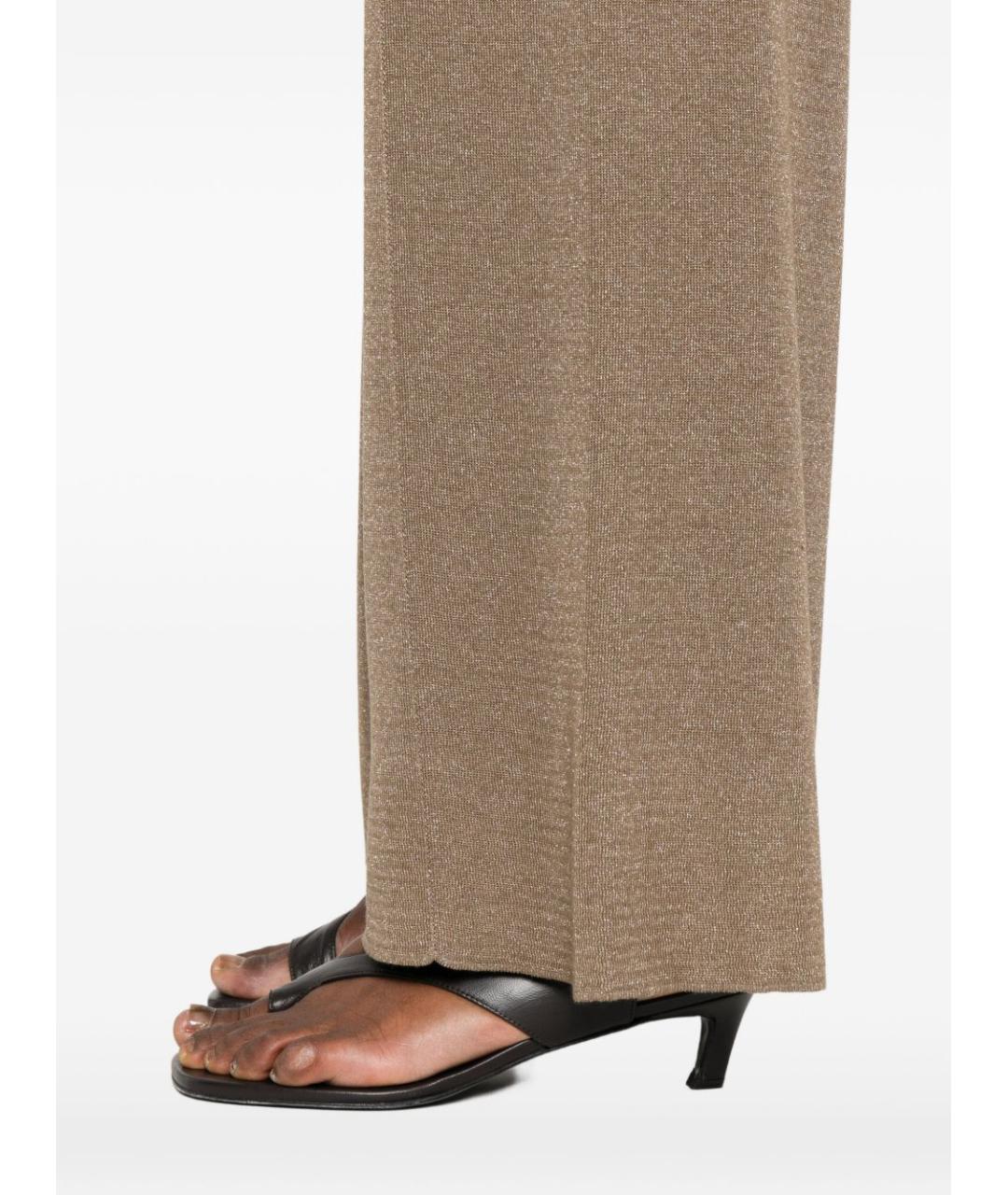 FABIANA FILIPPI Бежевые прямые брюки, фото 2