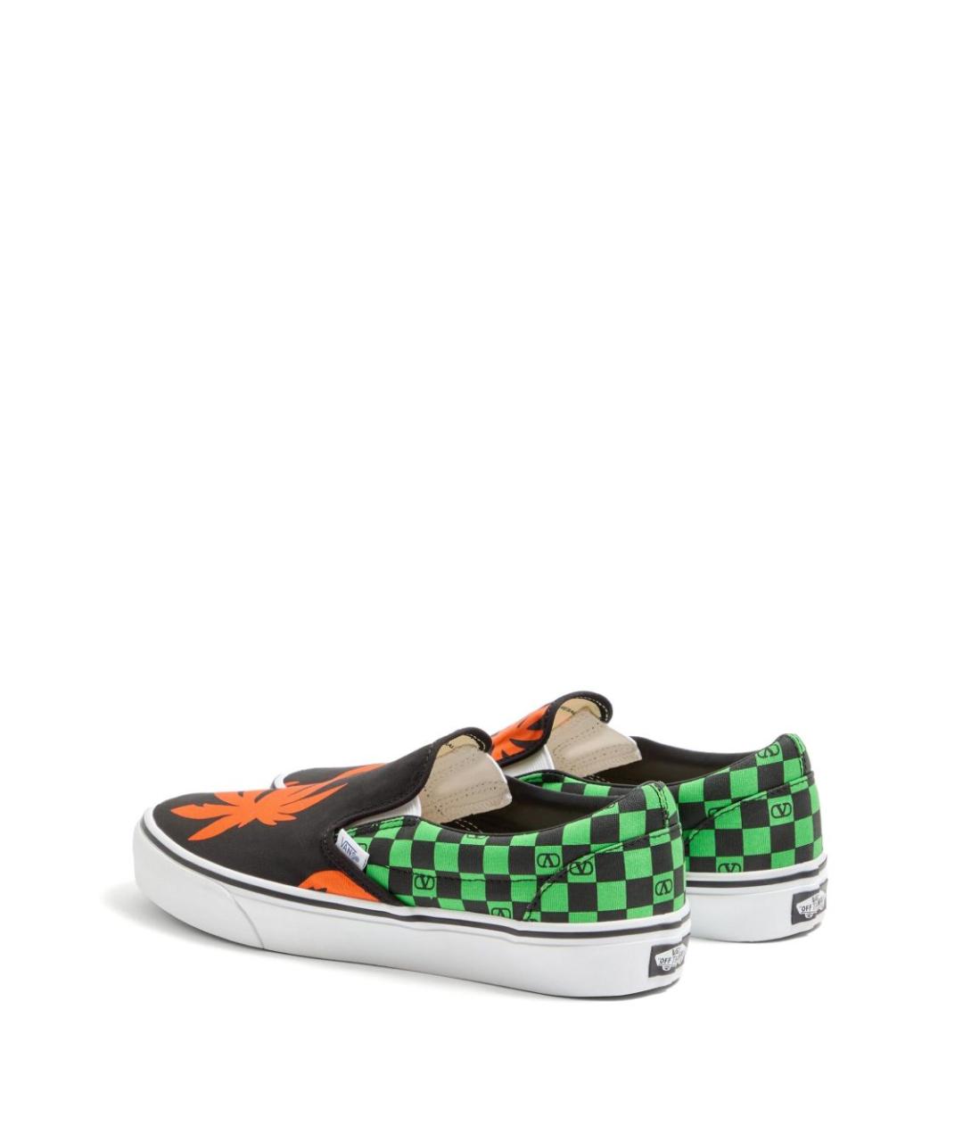 VALENTINO Мульти текстильные слипоны, фото 5