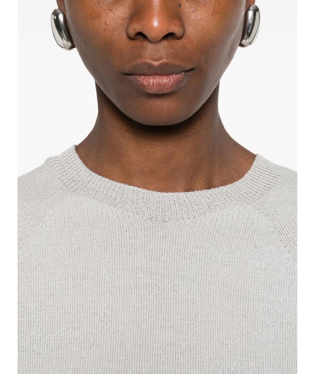 FABIANA FILIPPI Серый джемпер / свитер, фото 5