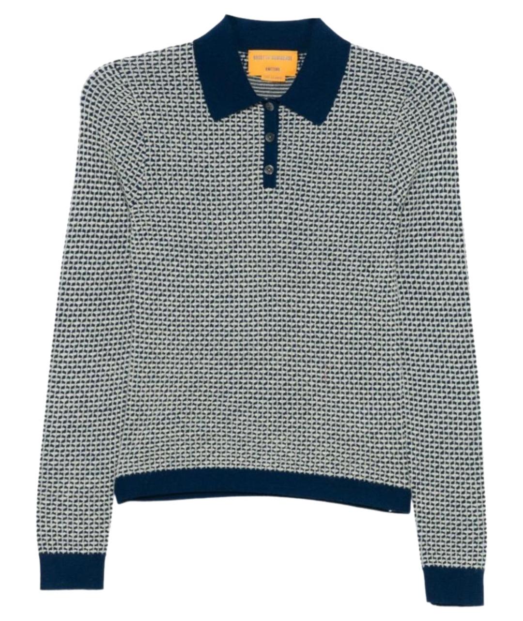 GUEST IN RESIDENCE Синий кашемировый джемпер / свитер, фото 1