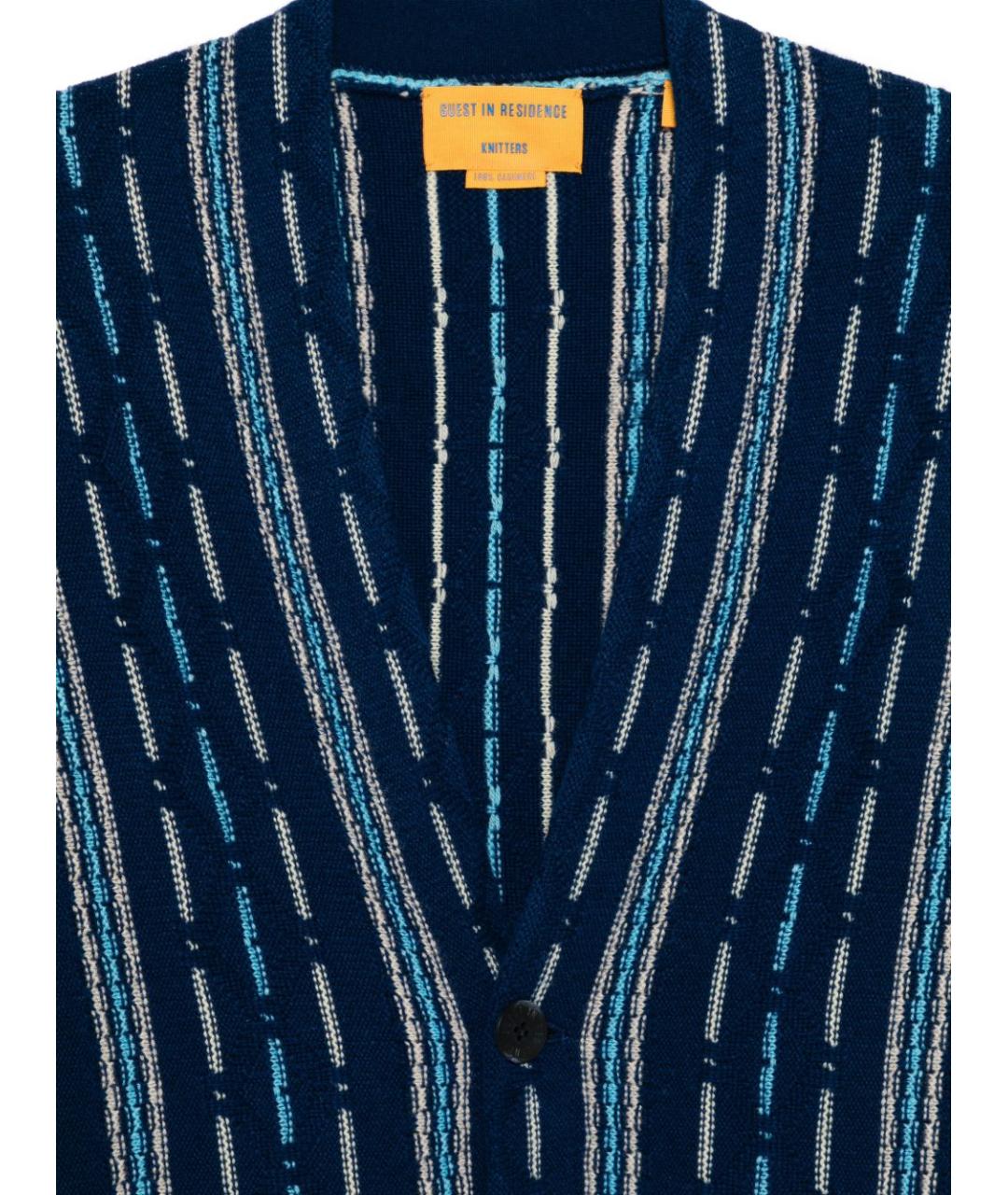 GUEST IN RESIDENCE Синий кашемировый кардиган, фото 2