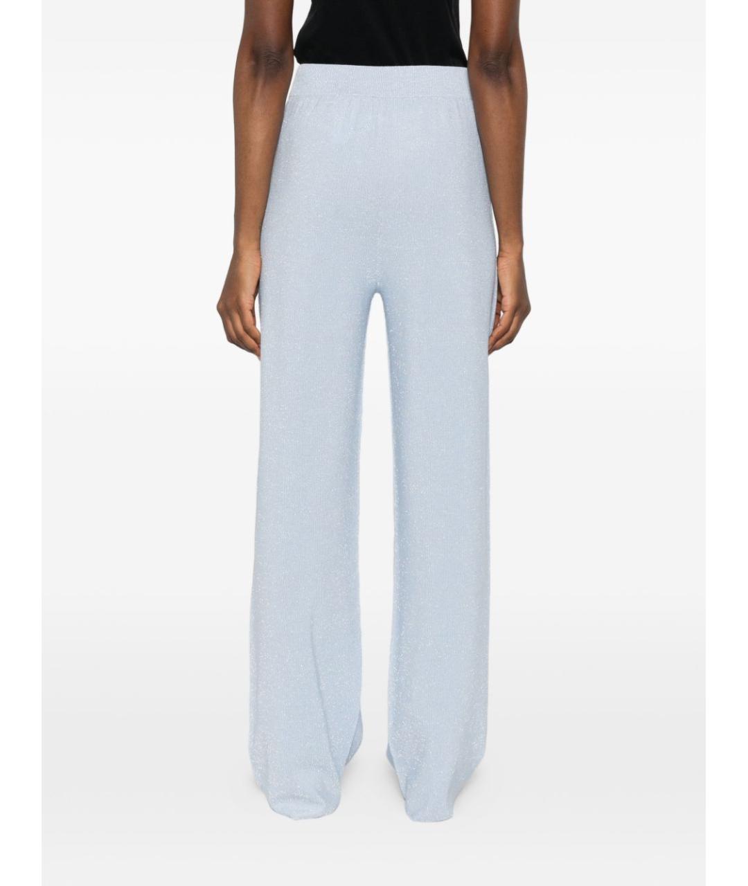 FABIANA FILIPPI Голубые прямые брюки, фото 5