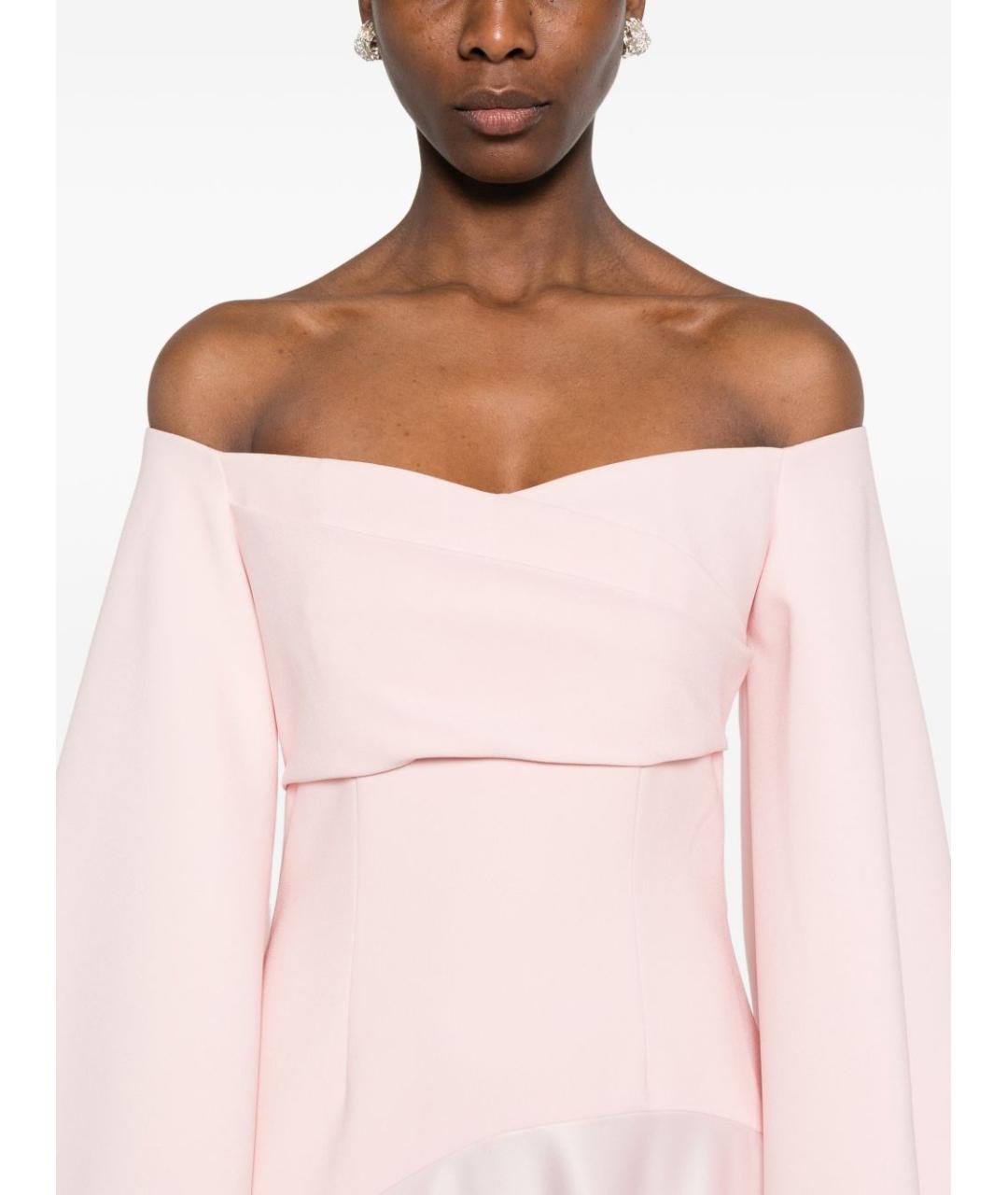 SOLACE LONDON Розовое платье, фото 5