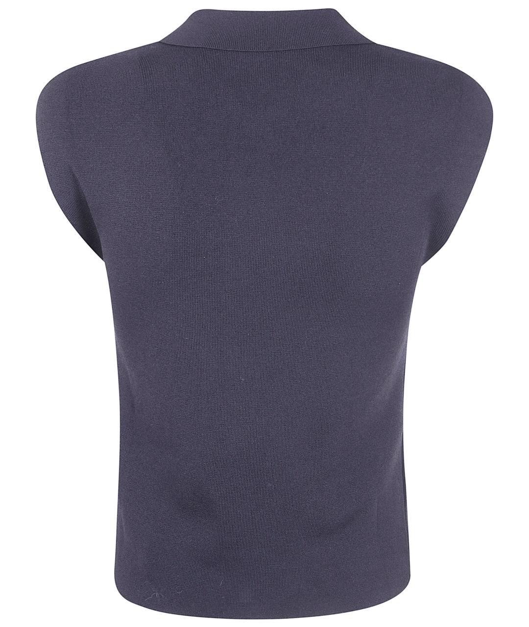 SEVENTY Черная вискозная футболка, фото 2