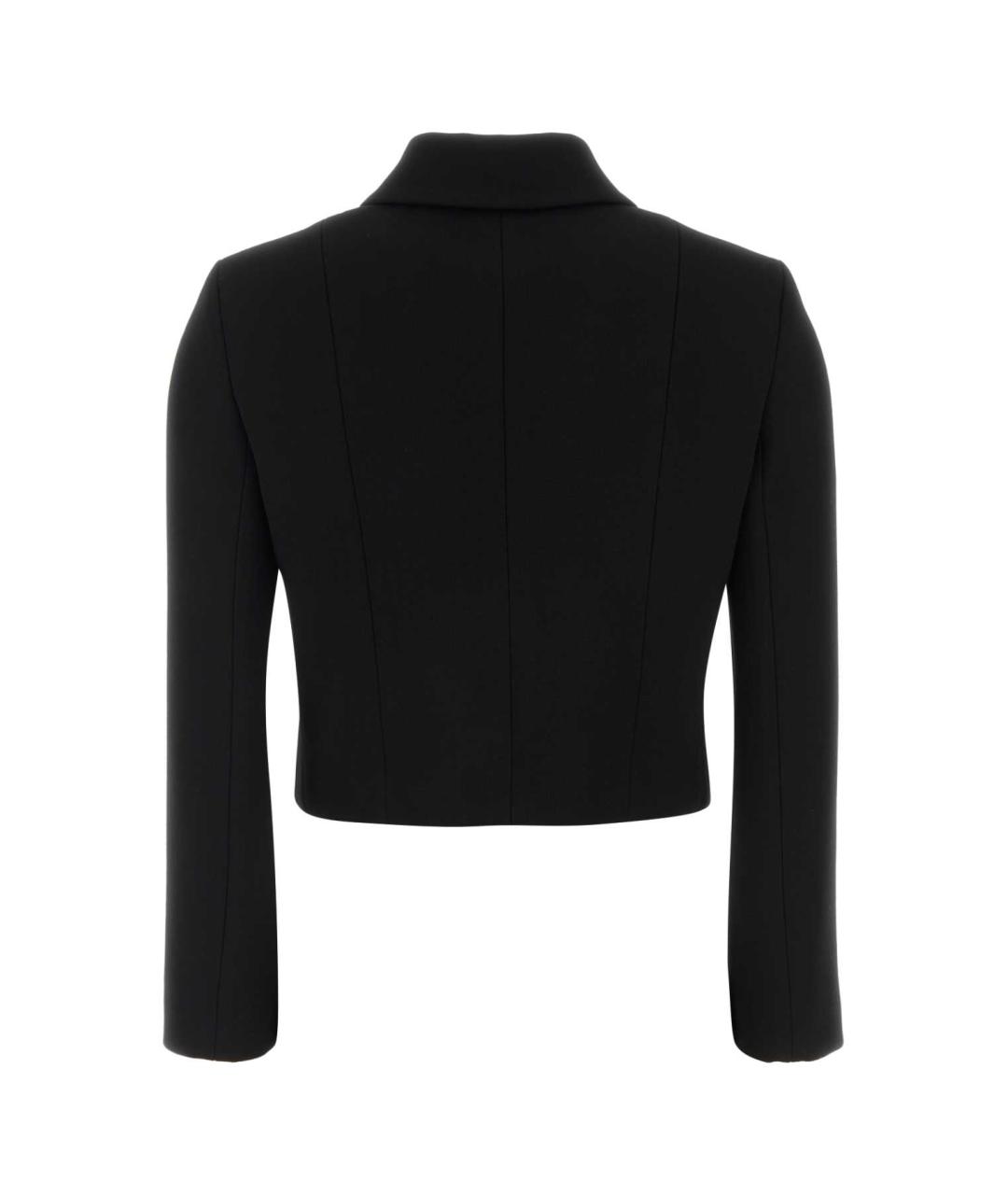 GUCCI Черный шерстяной жакет/пиджак, фото 2