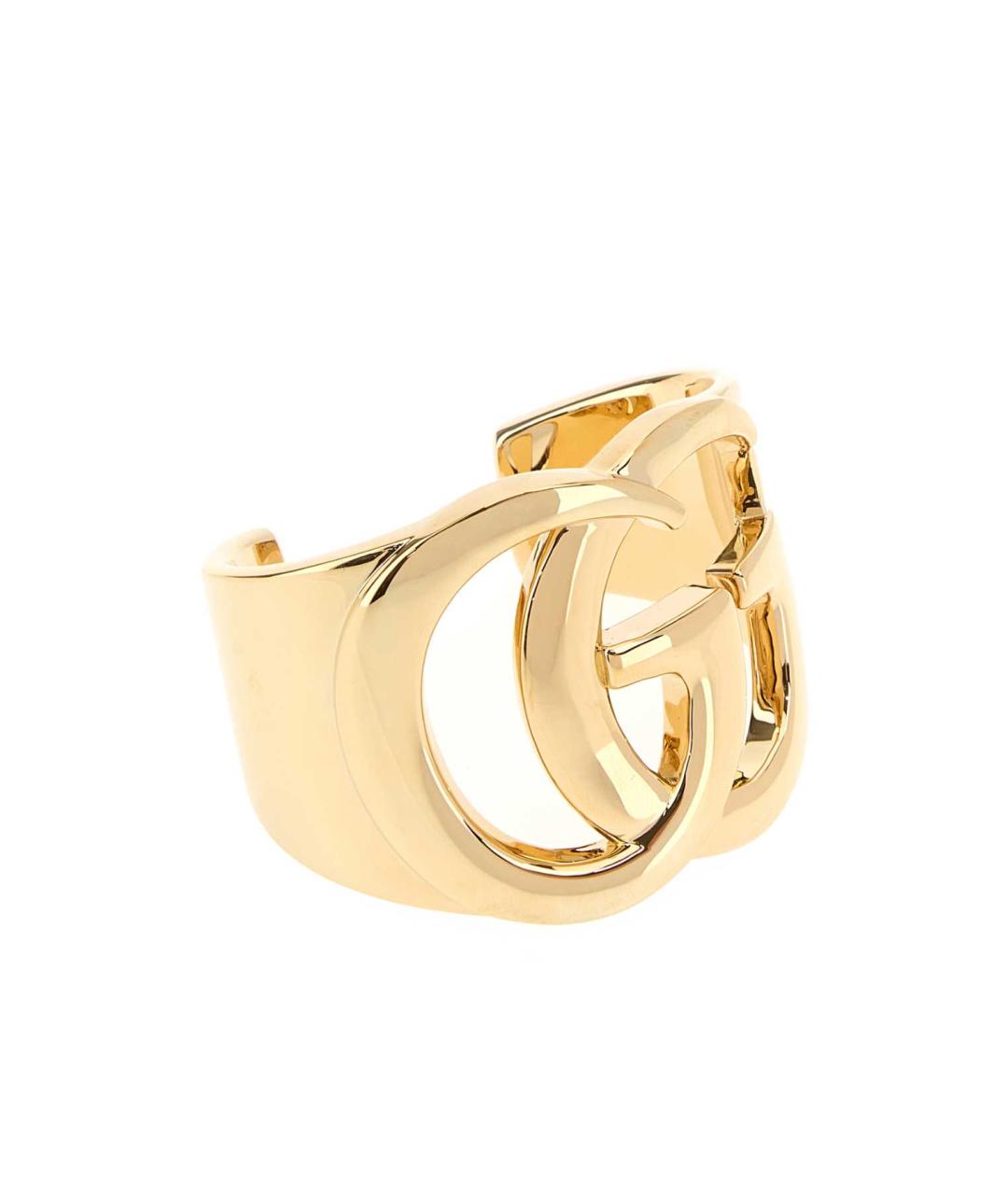 GUCCI Золотой металлический браслет, фото 2