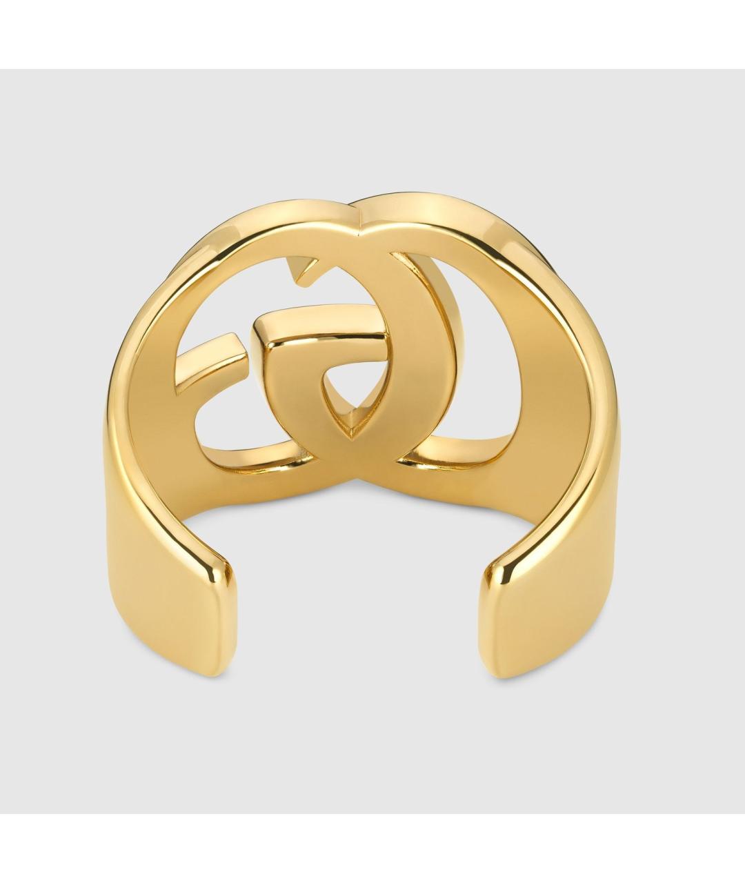 GUCCI Золотой металлический браслет, фото 4