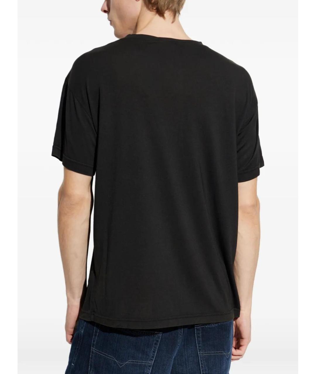 DIESEL Черная футболка, фото 4