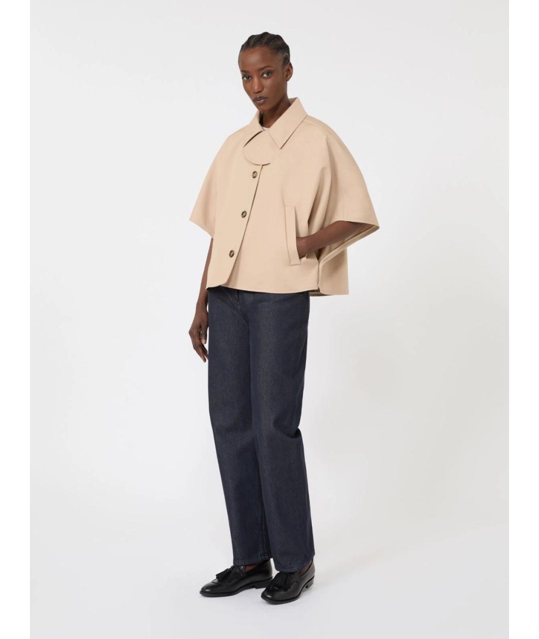 MAX MARA Бежевая блузы, фото 2