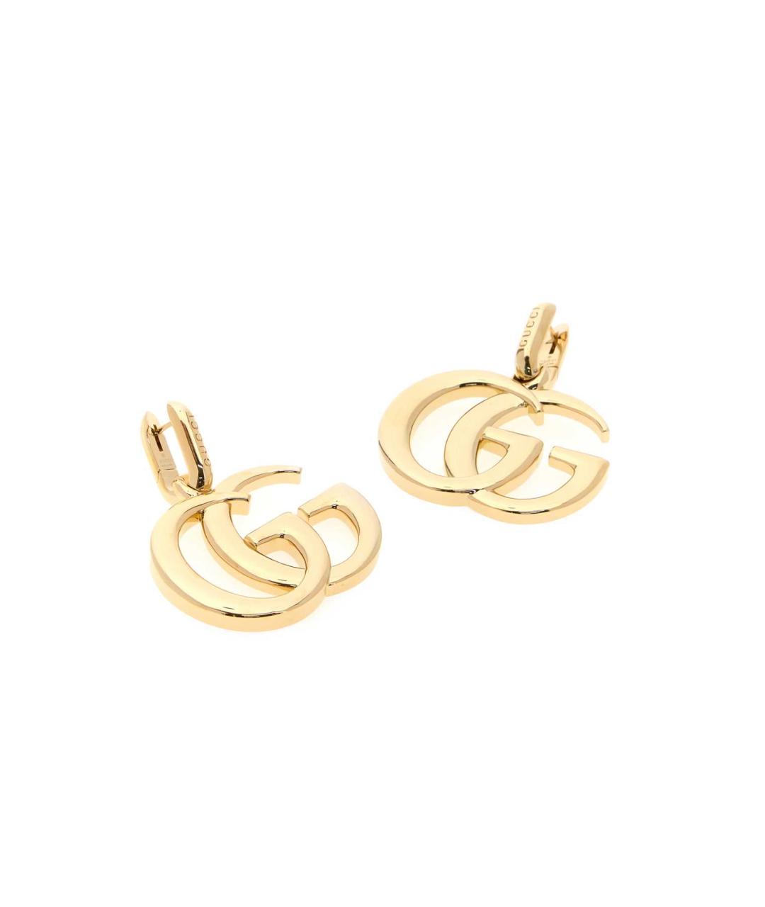 GUCCI Золотые металлические серьги, фото 2
