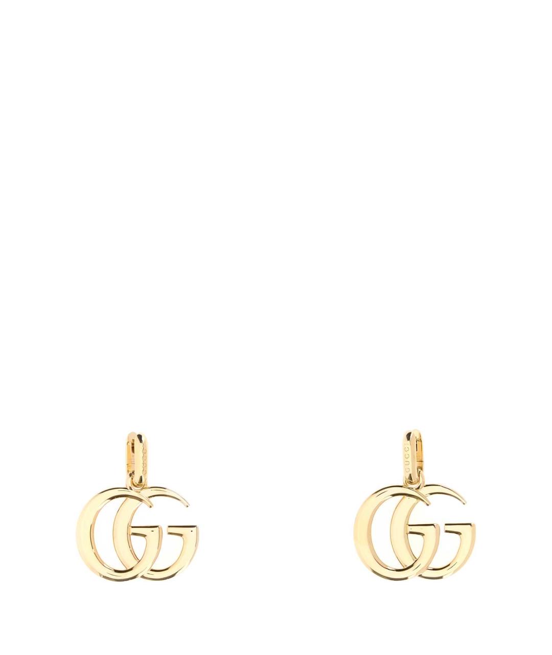 GUCCI Золотые металлические серьги, фото 1
