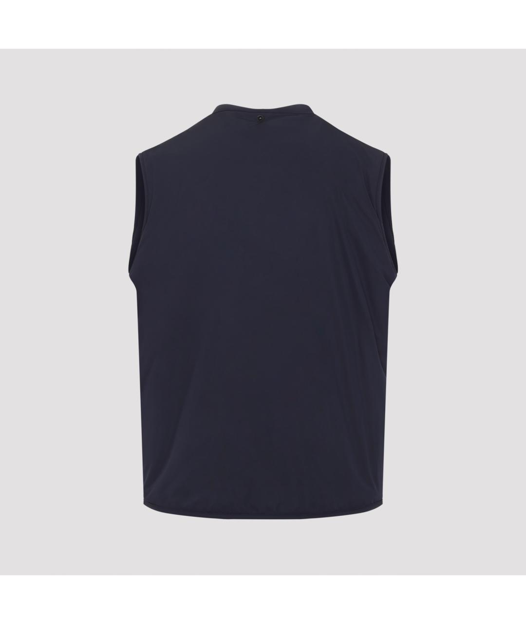 MONCLER Синяя полиамидовая куртка, фото 5