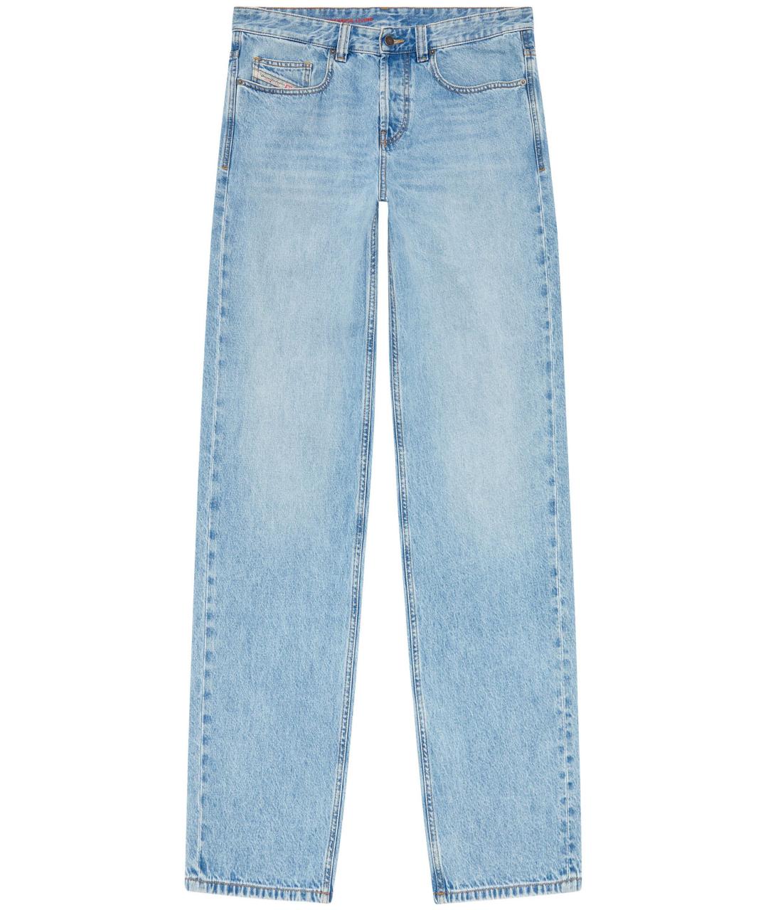 DIESEL Синие хлопковые повседневные брюки, фото 1