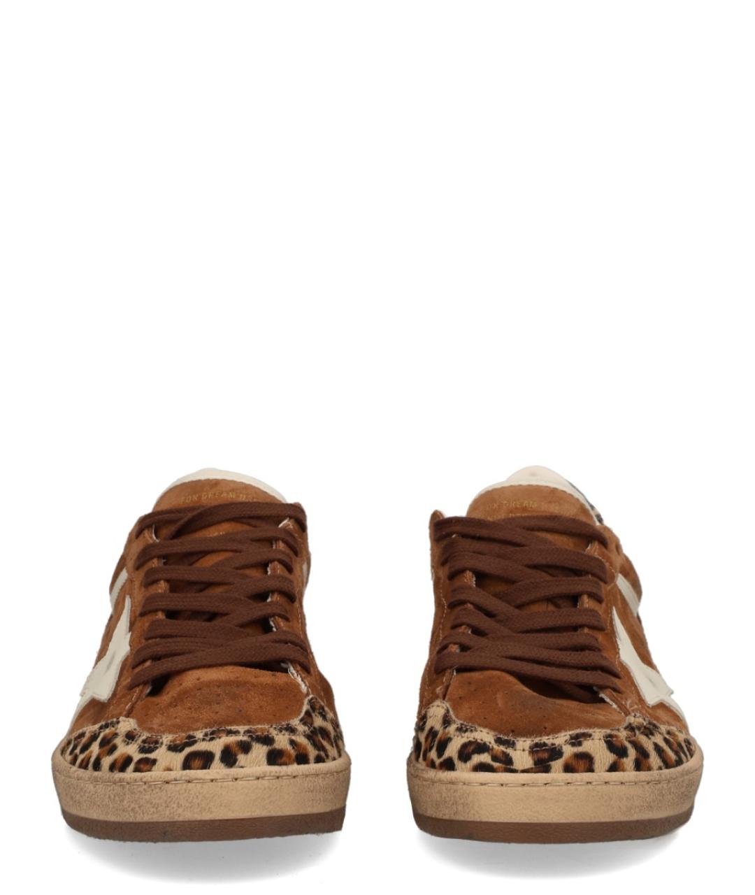 GOLDEN GOOSE DELUXE BRAND Коричневые замшевые кеды, фото 3