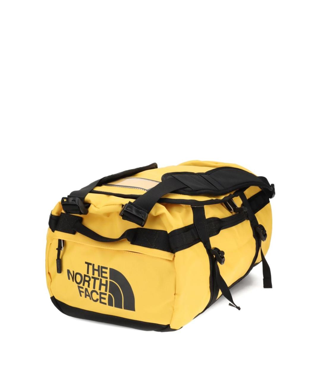 THE NORTH FACE Желтая синтетическая дорожная/спортивная сумка, фото 2