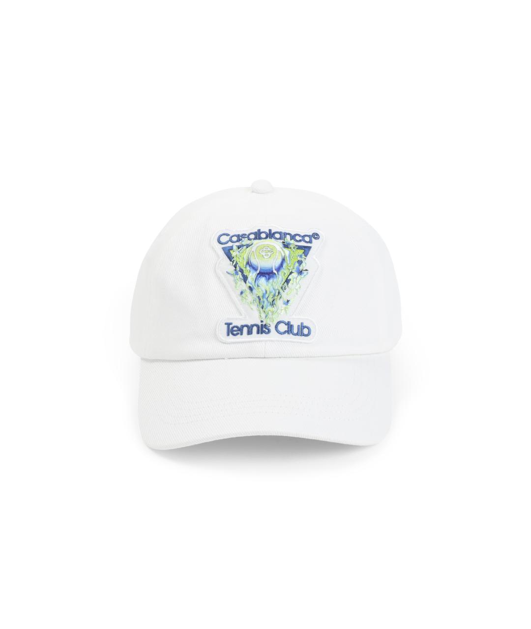 CASABLANCA Белая хлопковая кепка, фото 1