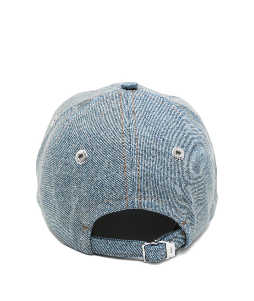 Ami Paris Синяя хлопковая кепка, фото 2