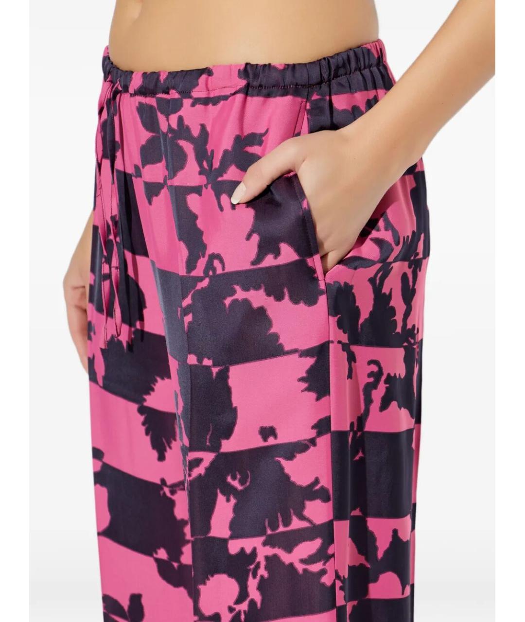 DRIES VAN NOTEN Мульти ацетатные прямые брюки, фото 3