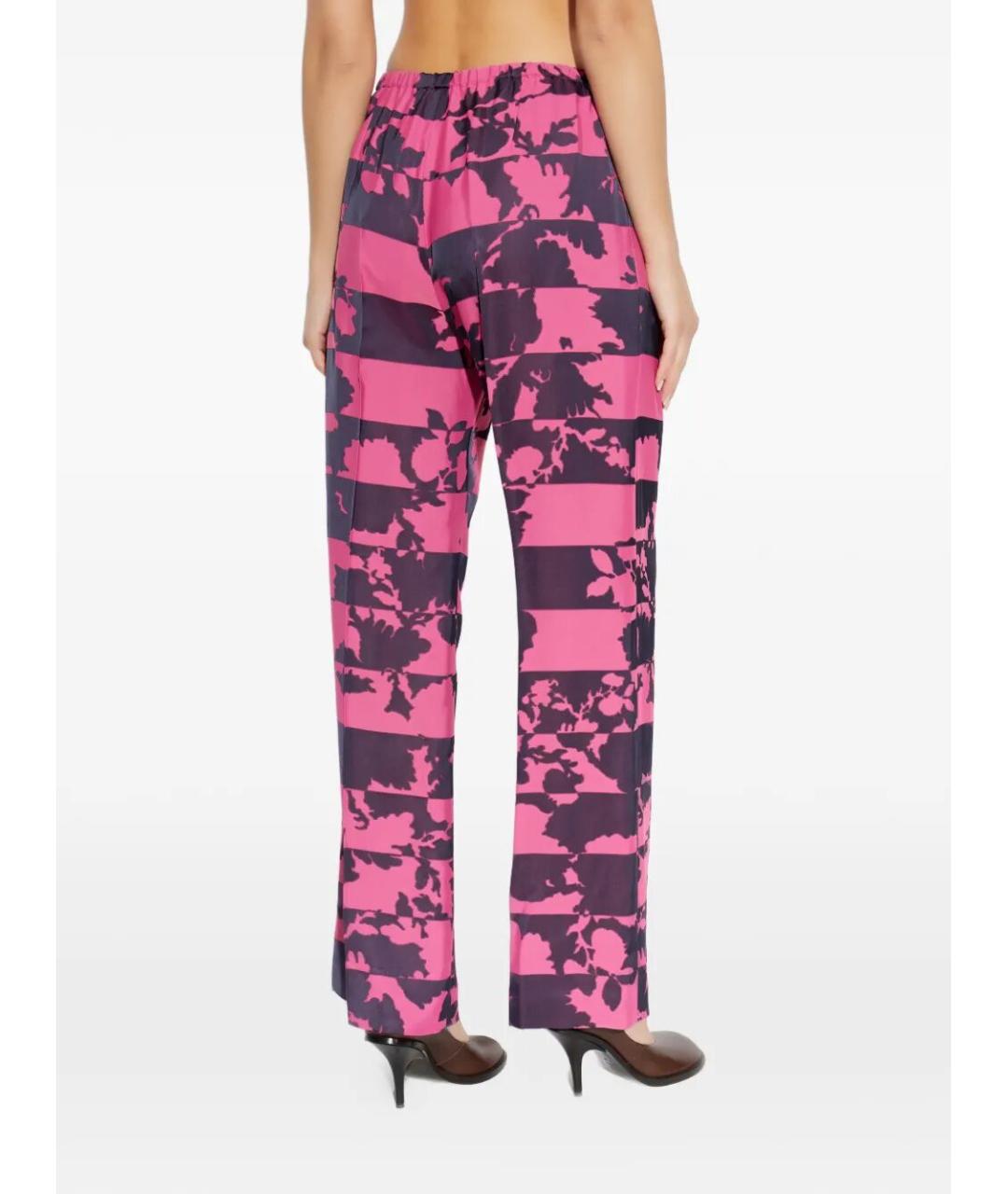 DRIES VAN NOTEN Мульти ацетатные прямые брюки, фото 5