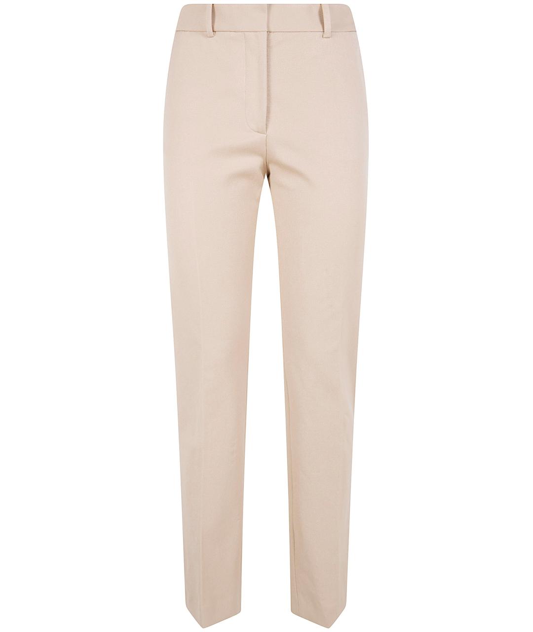 JOSEPH Бежевые хлопковые прямые брюки, фото 1