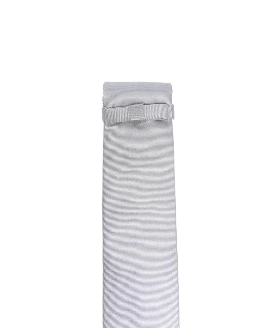 GIVENCHY Серый шелковый галстук, фото 2