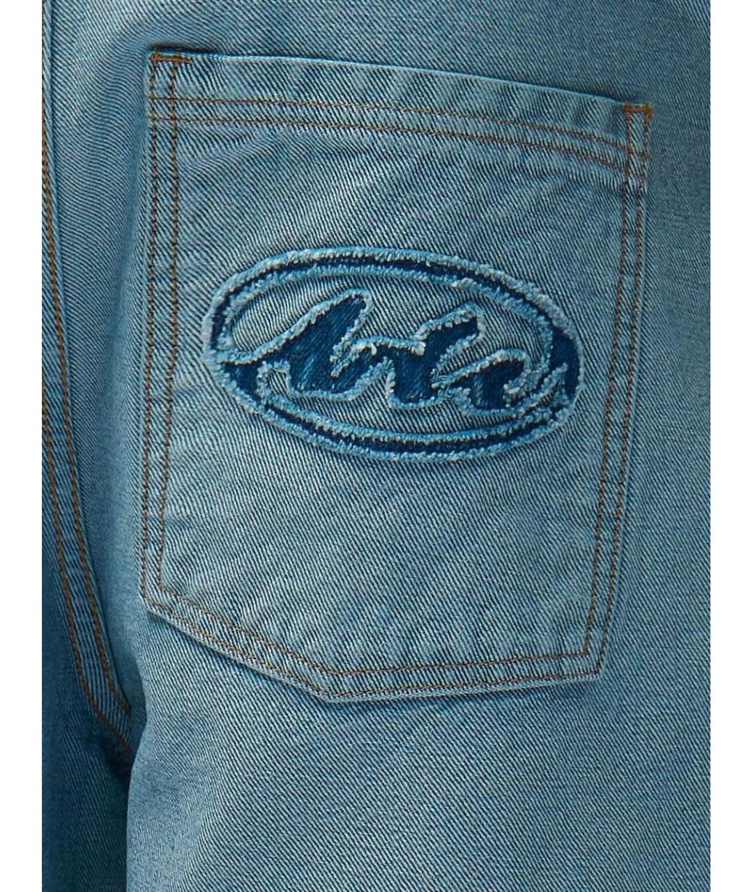 ARTE ANTWERP Синие хлопковые шорты, фото 4