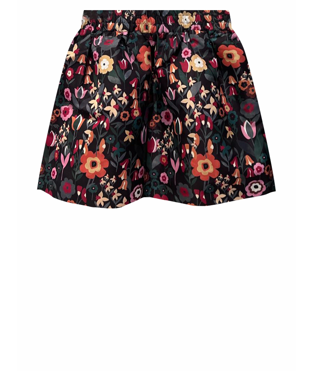 RED VALENTINO Мульти полиэстеровая юбка мини, фото 1