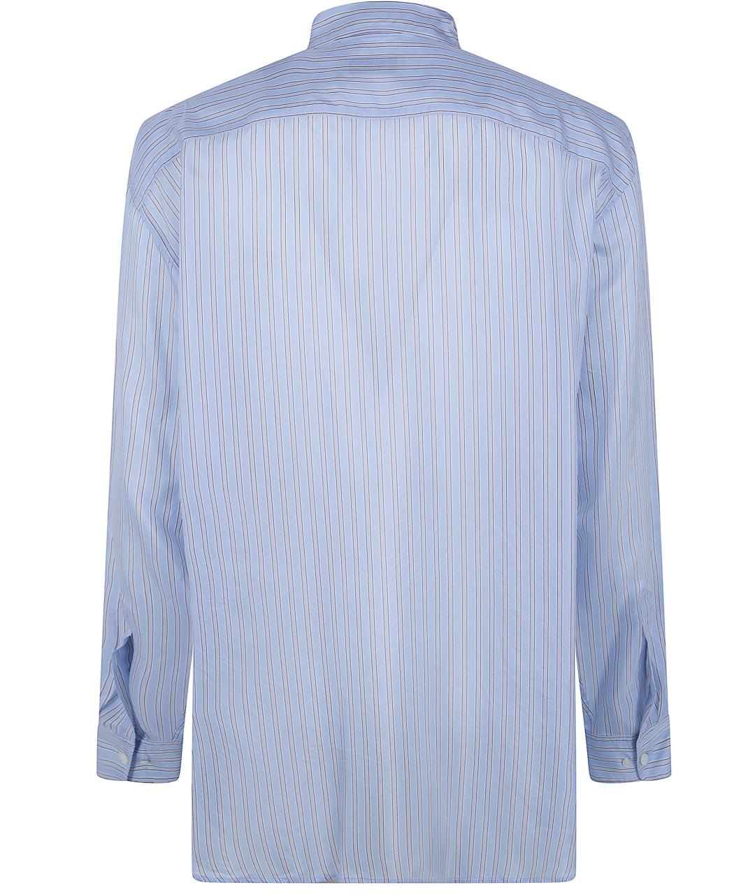 DRIES VAN NOTEN Голубая кэжуал рубашка, фото 2