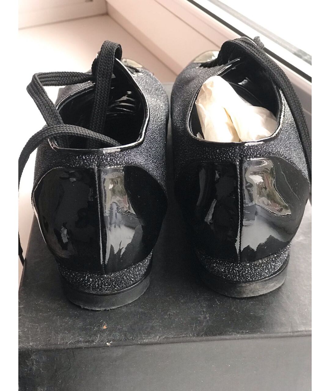 rodo Черные ботинки из лакированной кожи, фото 4