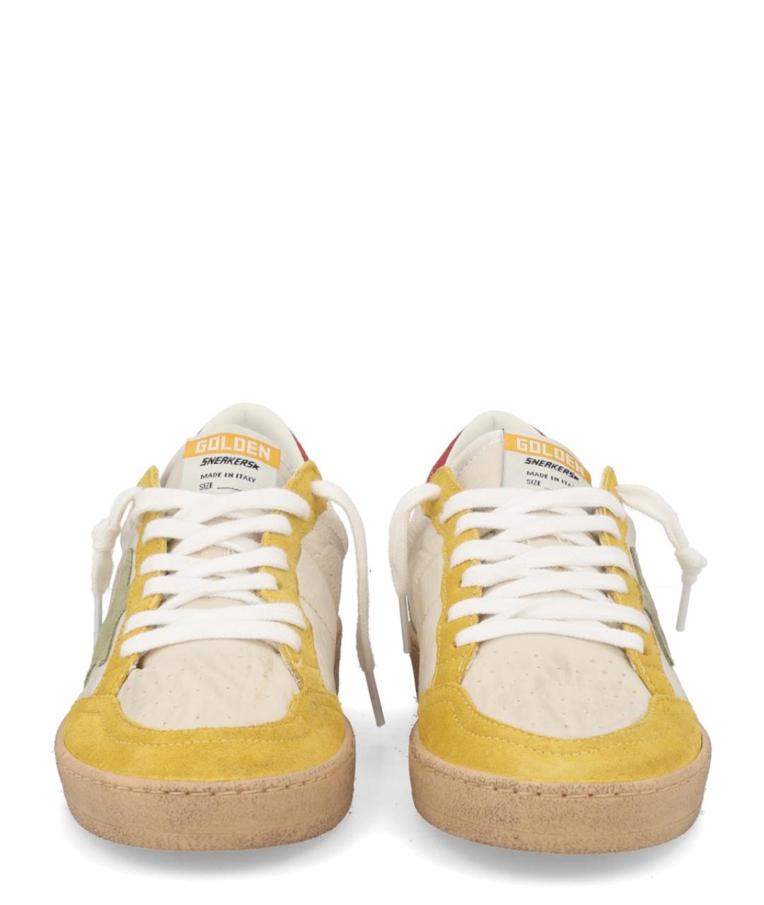 GOLDEN GOOSE DELUXE BRAND Мульти кожаные кеды, фото 3