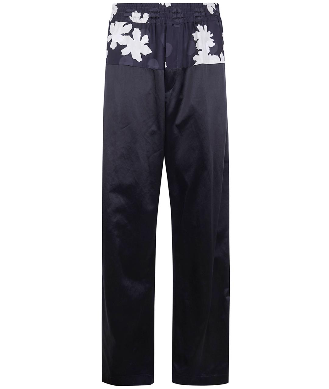 DRIES VAN NOTEN Черные повседневные брюки, фото 1