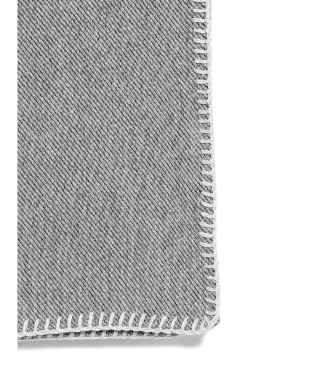 GIVENCHY Серый кашемировый шарф, фото 2