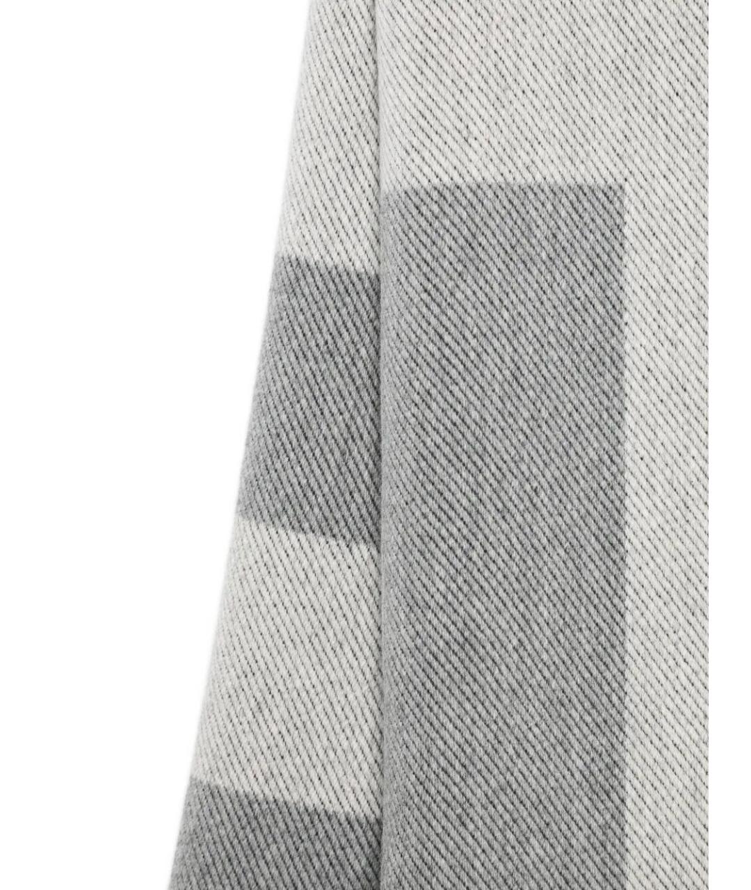 GIVENCHY Серый кашемировый шарф, фото 3