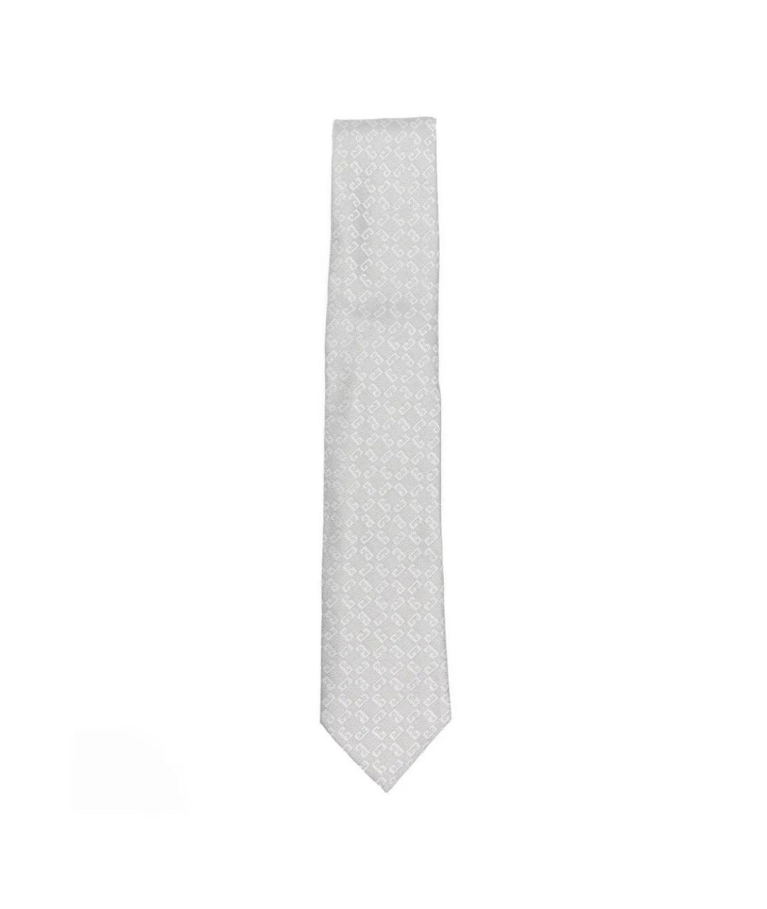 GIVENCHY Серый шелковый галстук, фото 1