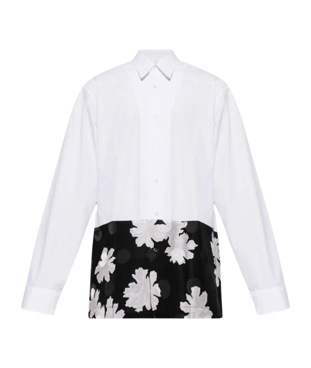 DRIES VAN NOTEN Белая хлопковая кэжуал рубашка, фото 1