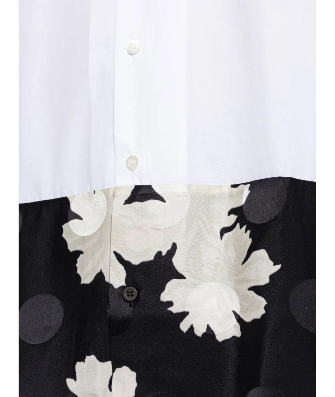 DRIES VAN NOTEN Белая хлопковая кэжуал рубашка, фото 2