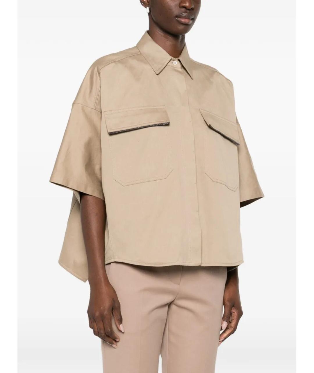 BRUNELLO CUCINELLI Хлопковая рубашка, фото 2