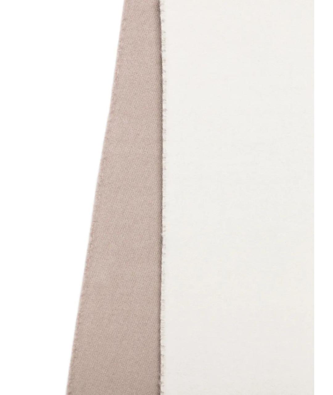 GIVENCHY Бежевый шерстяной шарф, фото 3