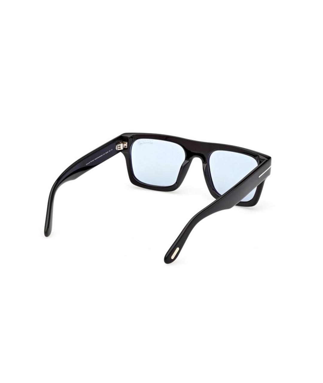 TOM FORD Черные пластиковые солнцезащитные очки, фото 5