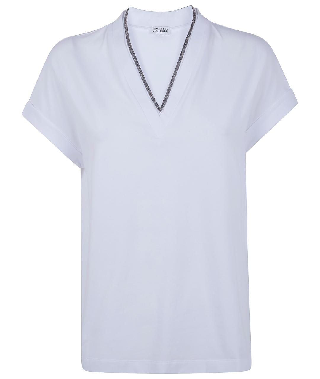 BRUNELLO CUCINELLI Хлопковая футболка, фото 1