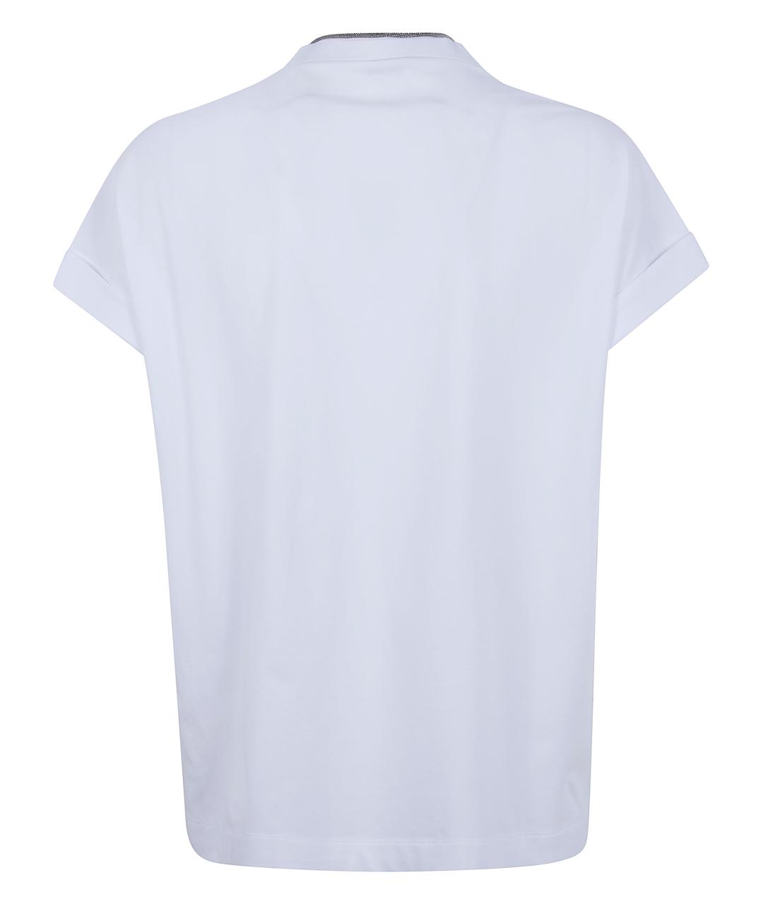 BRUNELLO CUCINELLI Хлопковая футболка, фото 2