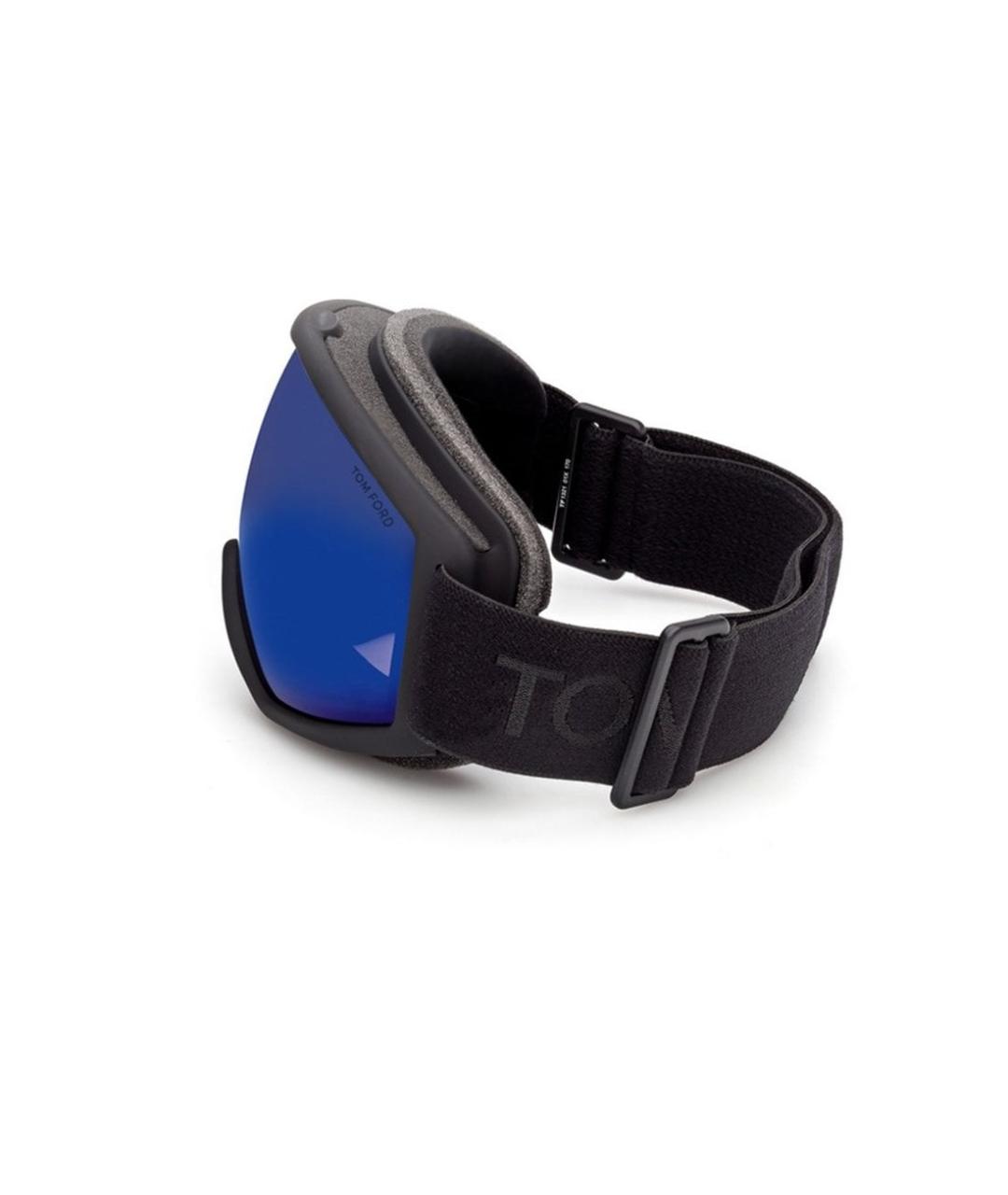 TOM FORD Черные пластиковые солнцезащитные очки, фото 2